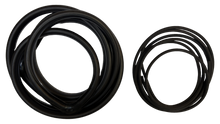 Windshield Rubber One Piece With Locking Strip