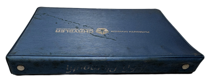 Original 1966 Plymouth Data Book