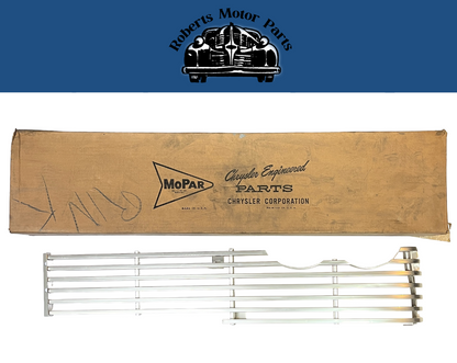 New Old Stock Left Grille Extension for 1958 Plymouth Models Mopar #1754421