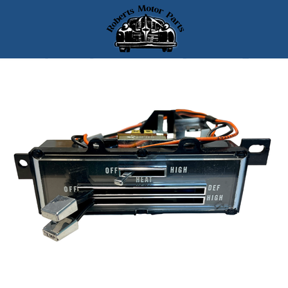 New Old Stock Heater Control for 1971 Chargers & Satellite Models Mopar #3431139