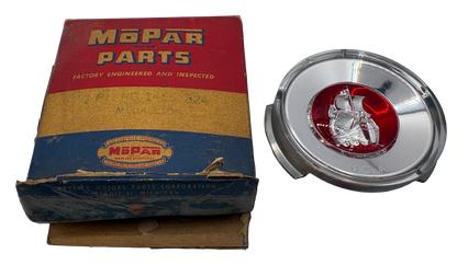 New Old Stock Hood Medallion Emblem for 1952 Plymouth Special Deluxe #1456324
