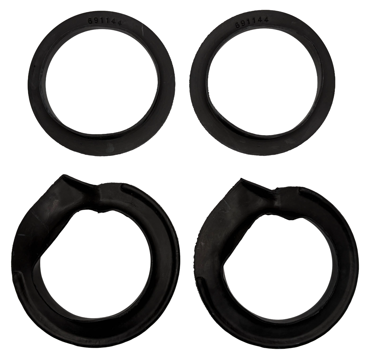 Coil Spring Rubber Silencer Package