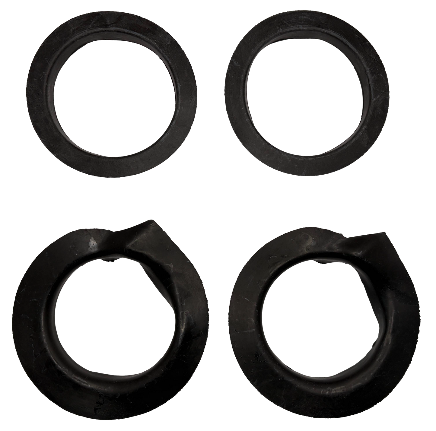 Coil Spring Rubber Silencer Package
