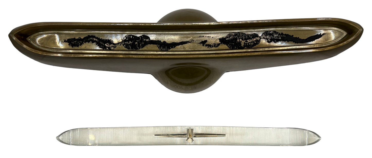 New Old Stock Horn Bar w/Ornament For 1960 Plymouth Savoy Models Mopar #1948685