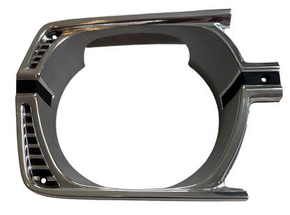 New Old Stock Right Hand Headlight Bezel For 1967 Plymouth Valiant Signet #2582020