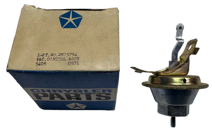 New Old Stock Vacuum Advance Unit For 1969-71 Models Mopar #2875794