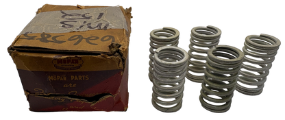 New Old Stock Valve Spring Set of 5 For 1933-1940 Plymouth Dodge Models #626585