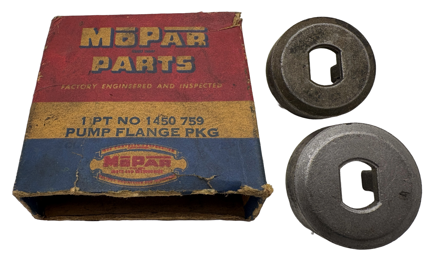 New Old Stock Incomplete Power Steering Pump Flange Package 1953-56 Mopar Models #1450759