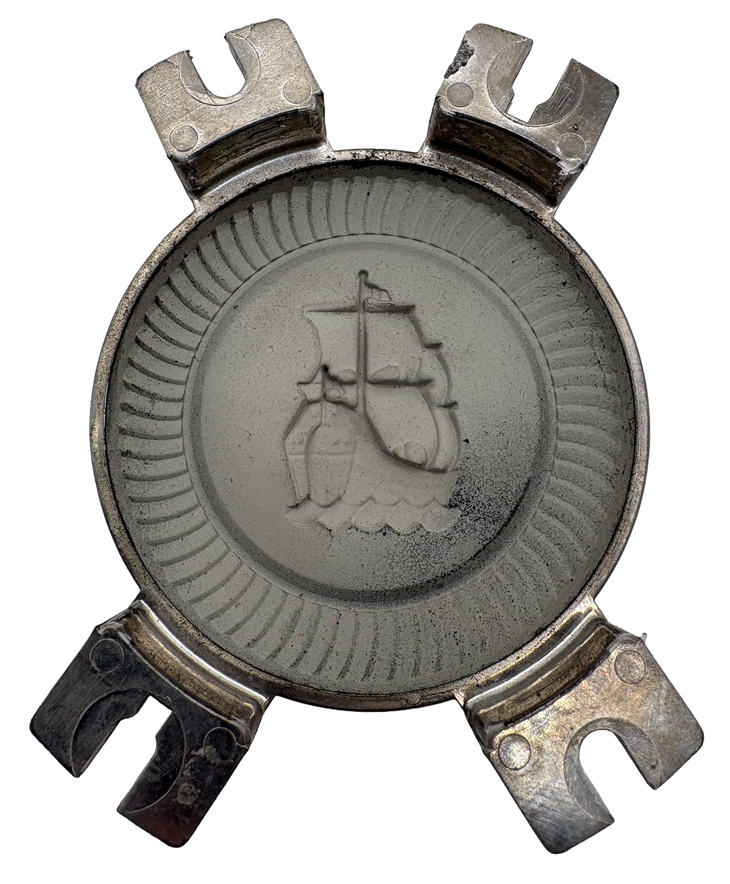 New Old Stock Horn Button Center Emblem For 1949-1950 Plymouth Models #1138546
