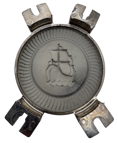 New Old Stock Horn Button Center Emblem For 1949-1950 Plymouth Models #1138546