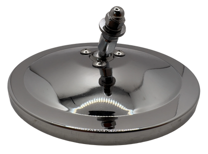 Chrome 5-inch Mirror Head