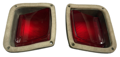Pair of Great Used Old Stock Taillamp Assemblies for 1969 GTX Models #2930260 & #2930261 RARE
