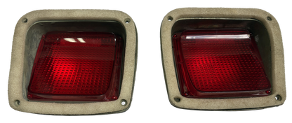 Pair of Great Used Old Stock Taillamp Assemblies for 1969 GTX Models #2930260 & #2930261 RARE