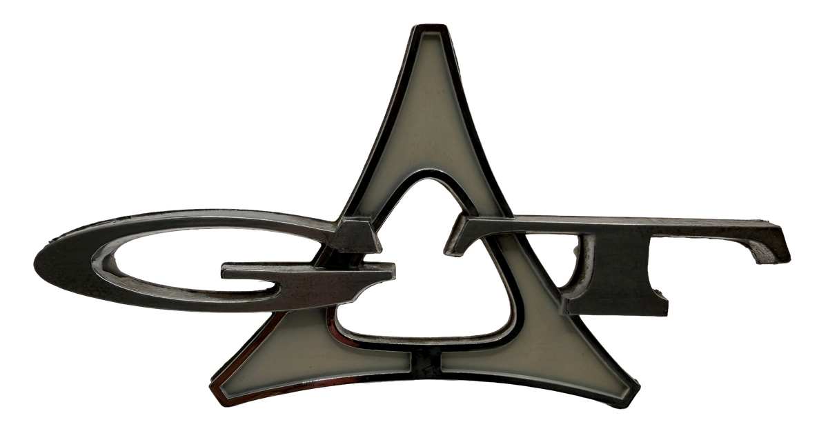 New Old Stock "GT" Quarter Panel Emblem For 1963 Dodge Dart GT Models #2255116