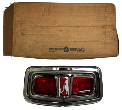 New Old Stock Left Taillamp Assy. for 1964 Plymouth Models Mopar #2481621