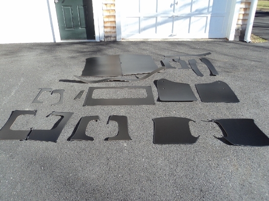 Picture of Interior Kit Black For 1954-1959 Dodge Trucks With 42 Inch Headliner