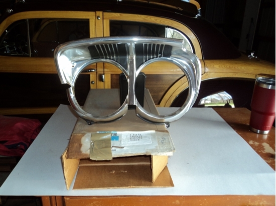 Picture of 1967 Plymouth Fury Drivers side left hand headlight bezel 2582411