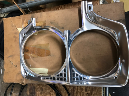 Picture of Headlight bezel 1965 Plymouth Fury left hand 2445243